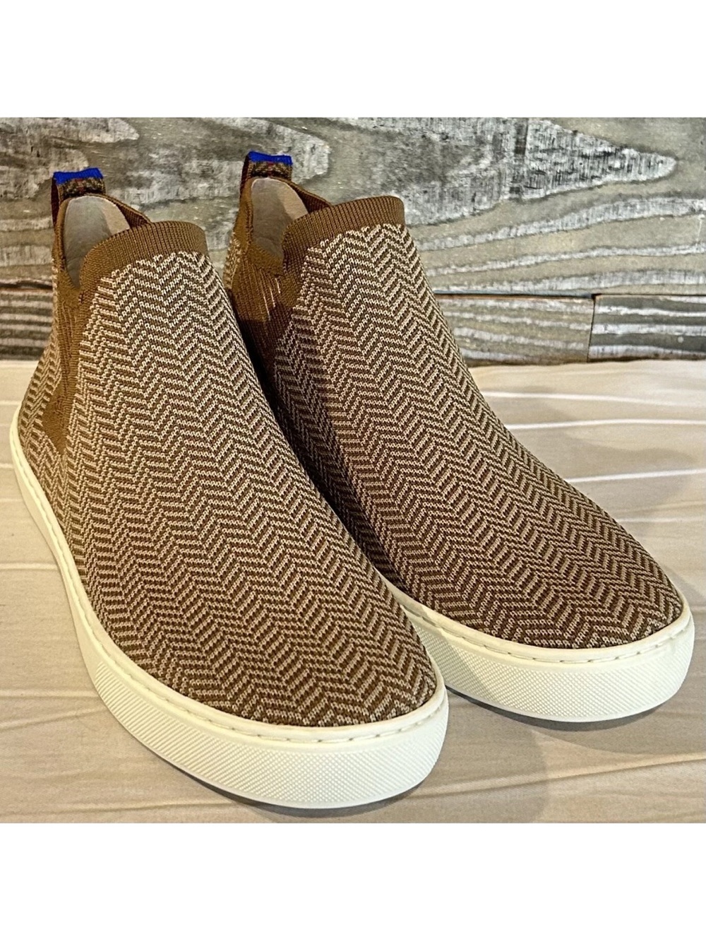 Rothy’s The Chelsea Boot Sneakers Brown - Women's 9.5